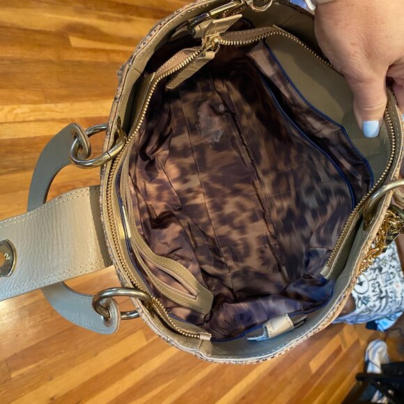 Stuart Weitzman Python Iridescent Handbag - Picture 13 of 14